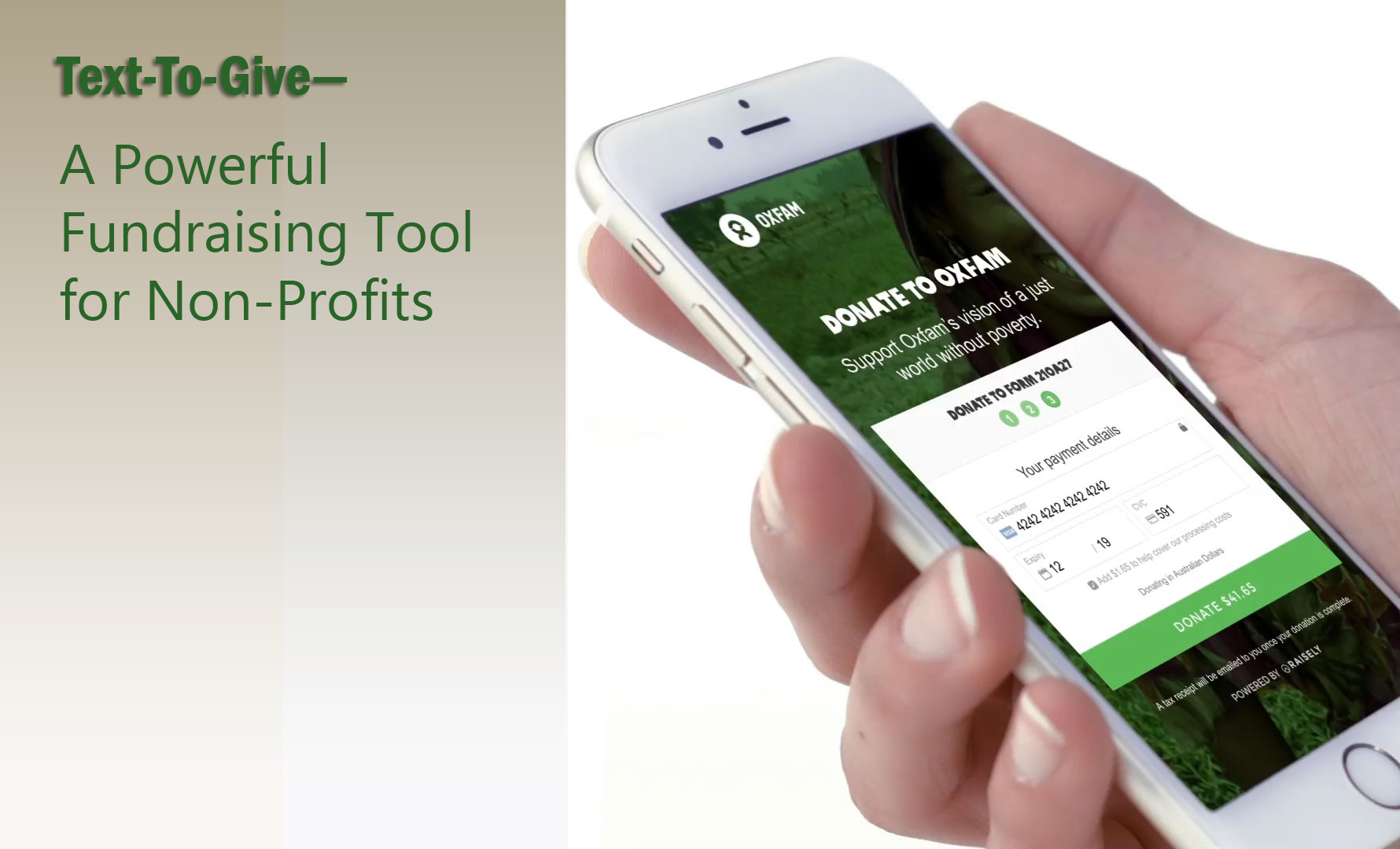 Text-To-Give—A Powerful Fundraising Tool for Non-Profits