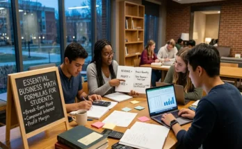 Essential Business Math Formulas Every College Student Should Know