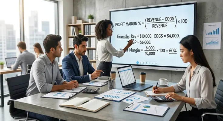 How to Calculate Profit Margin Using Business Math Formulas